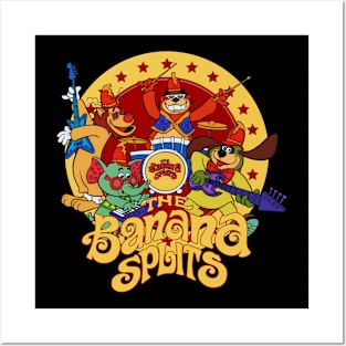 Banana Splits Retro Animals Rockstar Posters and Art